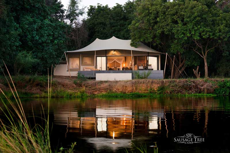 Sausage Tree Camp - Lower Zambezi Zambia