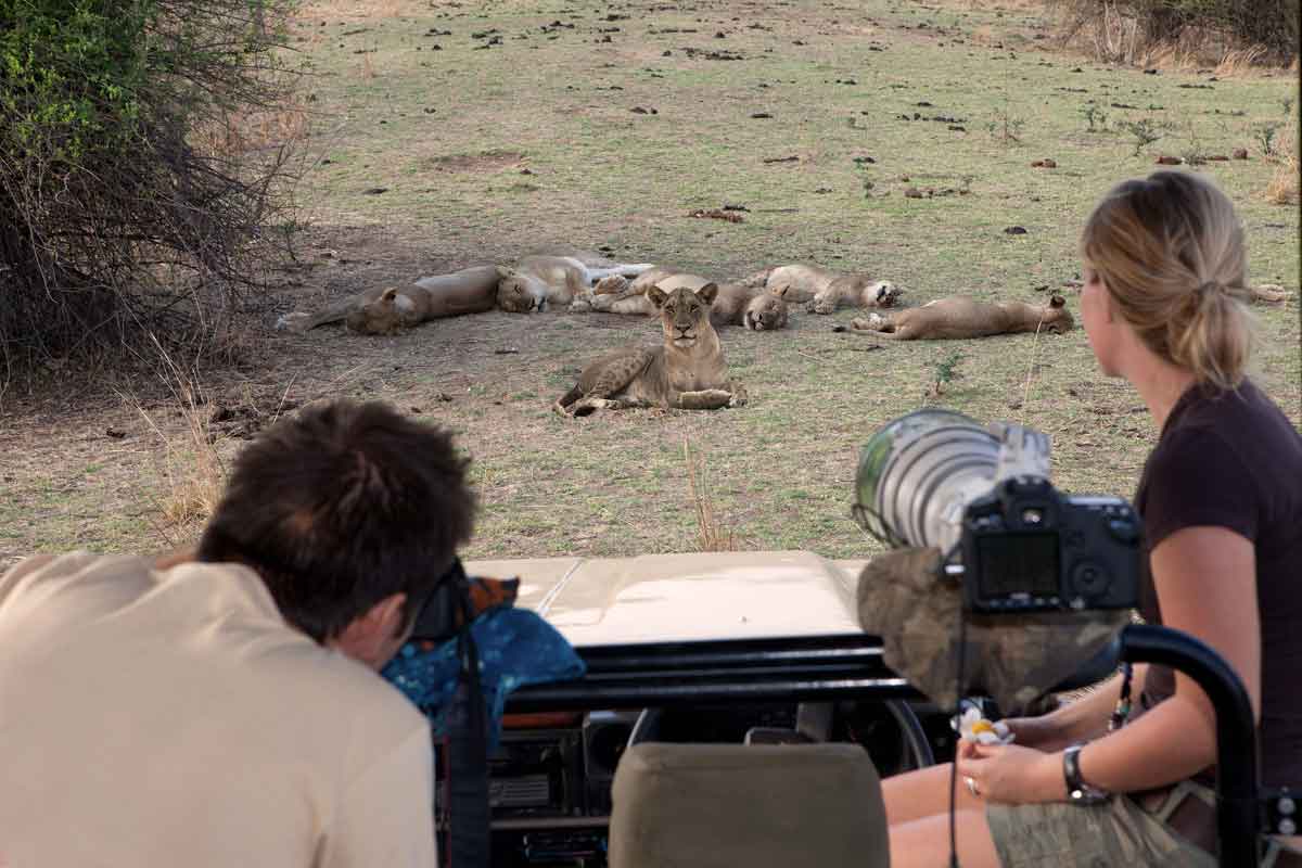 aangepast voertuig voor fotografie South Luangwa National Park Zambia