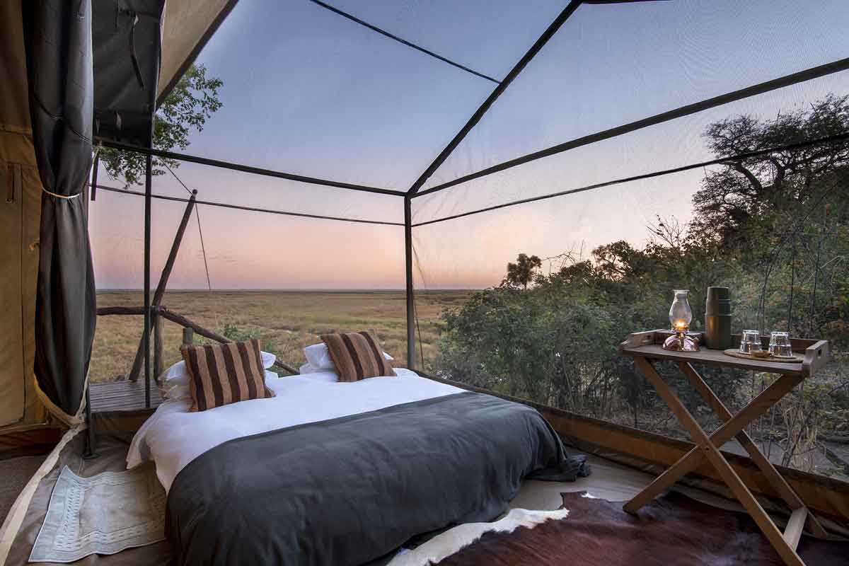 Linyanti Expeditions Camp Linyanti en Savuti regio in Chobe NP
